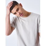 Project x paris t - shirt bande paules logo brod couleur - greige, taille - s