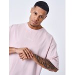Project x paris t - shirt broderie signature couleur - rose poudr, taille - l