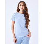 Project x paris t - shirt femme signature couleur - bleu ciel, taille - m