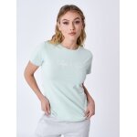 Project x paris t - shirt femme signature couleur - vert d'eau, taille - l