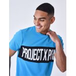 Project x paris t - shirt crew couleur - bleu, taille - s
