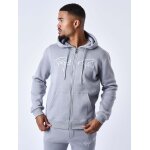 Project x paris veste zippe signature couleur - gris clair, taille - xl
