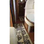 Tapis de salon 50 x 200 cm master camp beige arisol
