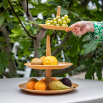 Assiette  tages babell l bois nature koziol
