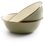 Barebones �maill� bol ensemble enamel 2 pi�ces olive