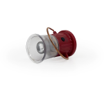 Barebones lanterne / lampe � suspendre hoodoo light red