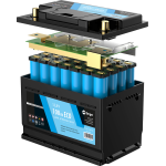 Batterie au lithium berger lifepo4 100 ah eco