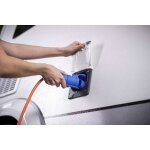 Adaptateur c�ble fiche cee230v prise schuko orange 1, 5 m brennenstuhl