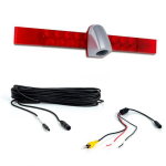 Caratec safety cs111bla camra avec troisime feu stop argent