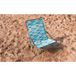 Chaise de plage vw collection t1 multibulli bleue