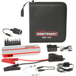 Démarreur dino avec banque d'énergie et câble de charge 12 v / 600 a kraftpaket Démarreur dino avec banque d'énergie et câble de charge 12 v / 600 a kraftpaket