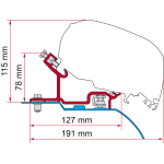 Kit fiat ducato - citroen jumper - peugeot boxer h3 (� partir de 2006) f65 / f80 fiamma