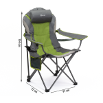 Fauteuil pliant berger tarim avec organiseur