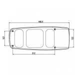 Feu arrire hella droit