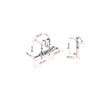 Porte - vlos pour mercedes v class premium 2023 carry bike 2 - 4 fiamma