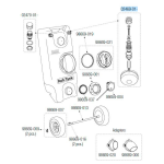 Indicateur de niveau fiamma pour r�servoir d'eaux us�es roll - tank 40w - num�ro de pi�ce fiamma 02469 ...