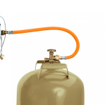 Gok tuyau haute pression 45 cm / g. 8 pour bouteille de gaz et rgulateur (eu - shell) pour gb butane ...