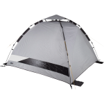 Tente de plage en système de parapluie 200 x 200 cm calida 80 gris foncé high peak Tente de plage en système de parapluie 200 x 200 cm calida 80 gris foncé high peak