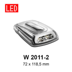 Jokon bl 2011 - 2 lampe clignotante 9  32 v transparente