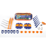 Kit store avec piquets  vis et plaques d'ancrage 30 pcs. fix&go peg&stop peggy peg