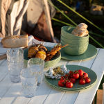 Koziol exklusiv gteborg set de vaisselle 16 pcs. vert