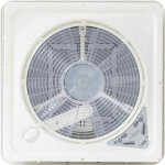 Lanterneau avec ventilateur 40 x 40 cm crystal turbo vent premium fiamma Lanterneau avec ventilateur 40 x 40 cm crystal turbo vent premium fiamma