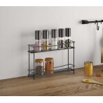 tagre  pices 2 tages noir kumino lava metaltex