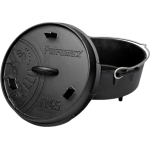 Marmite  feu 1, 8 litres avec couvercle dutch oven petromax