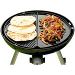 Plaque de cuisson divise pour barbecue  gaz carri chef 50 / 2 ou citi chef 50 cadac
