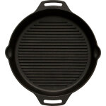 Poêle à griller en fonte 35 cm avec deux anses gp35h petromax Poêle à griller en fonte 35 cm avec deux anses gp35h petromax