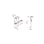 Porte - vlos carry bike vw 2023 t5 d / t6 d argent fiamma