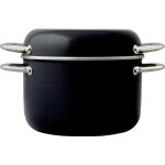 Set de casseroles en aluminium empilable 9 pi�ces noir berger