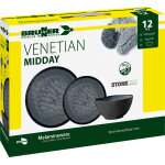 Set de vaisselle en mlamine midday venetian 12 pcs. brunner
