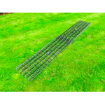 Tapis d'adhrence avec profil grillag 106 x 33 cm 2 pices milenco