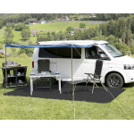 Tapis d'auvent 250 x 350 cm noir / blanc balmat brunner Tapis d'auvent 250 x 350 cm noir / blanc balmat brunner