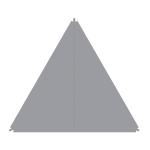 Voile d'ombrage tc - zip - protect canvas single en coton m�lang� avec rabats de couverture zipp�s gris ...