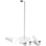 Lampe de table rechargeable avec aimant blanc wecamp
