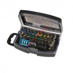 Coffret de 32 pices d'embouts de vissage  code couleur silverline 681743