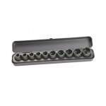 Hitachi 751879 coffret de 10 douilles à choc 10, 11, 12, 13, 14, 17, 19, 21, 22, 24mm Hitachi 751879 coffret de 10 douilles à choc 10, 11, 12, 13, 14, 17, 19, 21, 22, 24mm