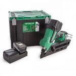 Hitachi hikoki nr1890dbcl cloueur charpentier 90 mm 18 v - 5. 0 ah li - ion