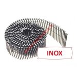Kicloutou pointes 16 2. 5x50 mm crantes inox a2 tb rouleaux de 300 clous