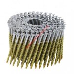 Kicloutou pointes 16° 3. 4x120 mm spiralées en rouleaux plats fil métal x 1800 Kicloutou pointes 16° 3. 4x120 mm spiralées en rouleaux plats fil métal x 1800