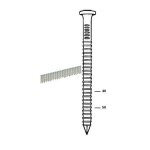 Kicloutou pointes en bande 21 4, 00 x 40 mm galva pour sabots de charpente