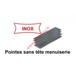 Kicloutou pointes finettes sans t�te 0. 6 23ga - 10 mm inox a2 x 20000
