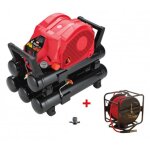 Lot max akhl1260ex compresseur 34 bars 5 cuves avec enrouleur et zt99998