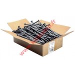 Montana pointe t�te plate acier brut 3. 5x80 lisse 5kg