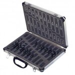 Silverline 282577 coffret de 170 mches acier rapide hss