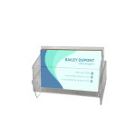 Boite présentoir pour cartes de visite 85x55mm Boite présentoir pour cartes de visite 85x55mm