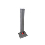 Borne distributeur  pdale inclus gel 1 litre anti - vol gris