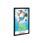Cadre affichage mural black'line a3 magnetic